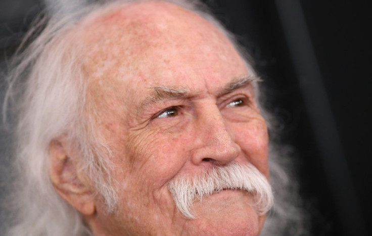 David Crosby arrives at the 62nd Annual Grammy Awards in 2020