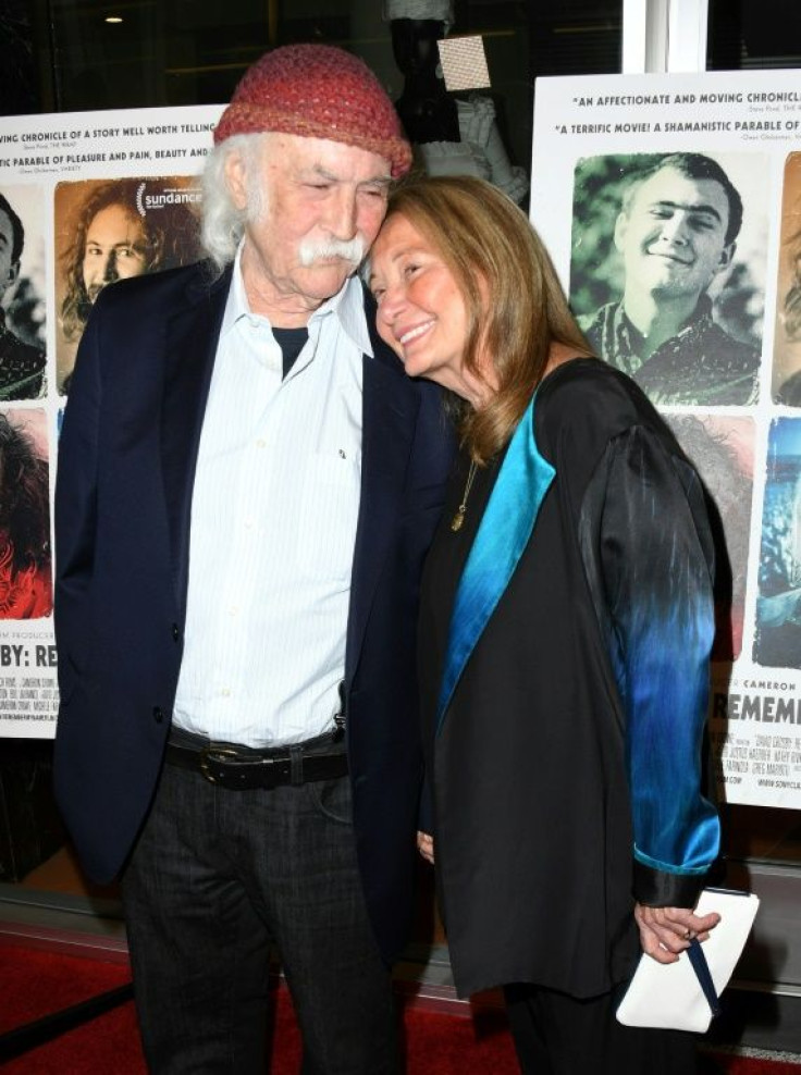 David Crosby and wife Jan Dance at the premiere of the documentary "David Crosby: Remember My Name" in 2019