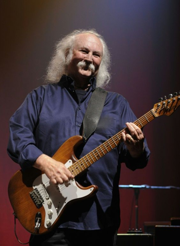 David Crosby, shown here performing in 2011, is itching to get back in front of a live audience