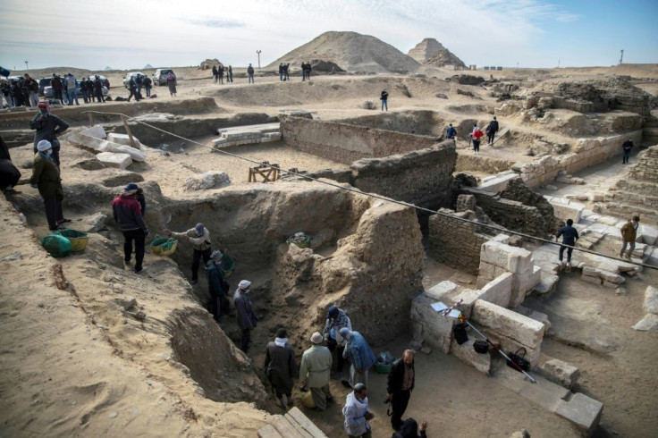 Hawass said his team had discovered a total of 22 burial shafts at the site