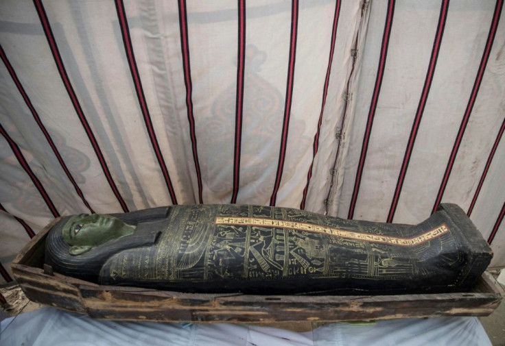 A team headed by Egyptologist Zahi Hawass found more than 50 wooden sarcophagi over 3,000 years old in the latest discovery at the Saqqara necropolis south of Cairo