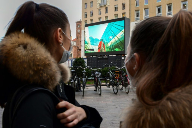 Shows at Milan Men's Fashion Week riffed on theme of digital interactions -- the pandemic's new normal