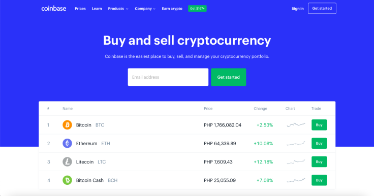 Coinbase Official Website