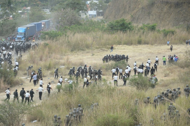 Saying they are desperate to escape poverty, unemployment, gang and drug violence and the aftermath of two devastating hurricanes, the migrants aim to cross Guatemala and Mexico, walking all the way to the United States