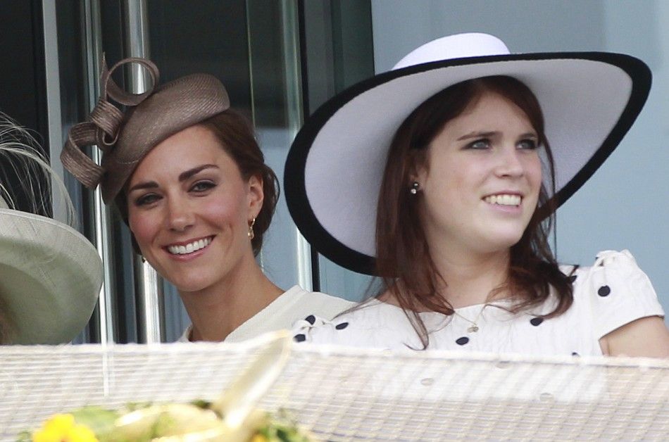 Kate experiments new look at the 2011 Epsom Derby Festival.