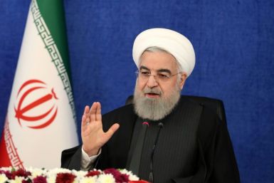 Iran's President Hassan Rouhani ohas hailed the departure of "tyrant" US counterpart Donald Trump