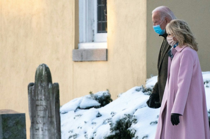 Joe Biden often prays at St. Joseph on the Brandywine church in Wilmington, where members of his family are buried including son Beau, who died in 2015