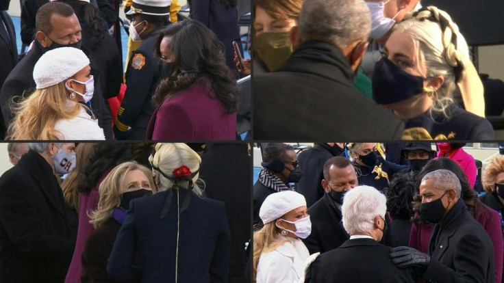 Celebrities and top politicians including Jennifer Lopez, Lady Gaga, the Obamas and the Clintons gathered at the US Capitol, moments after Joe Biden's inauguration as the 46th President of the United States.
