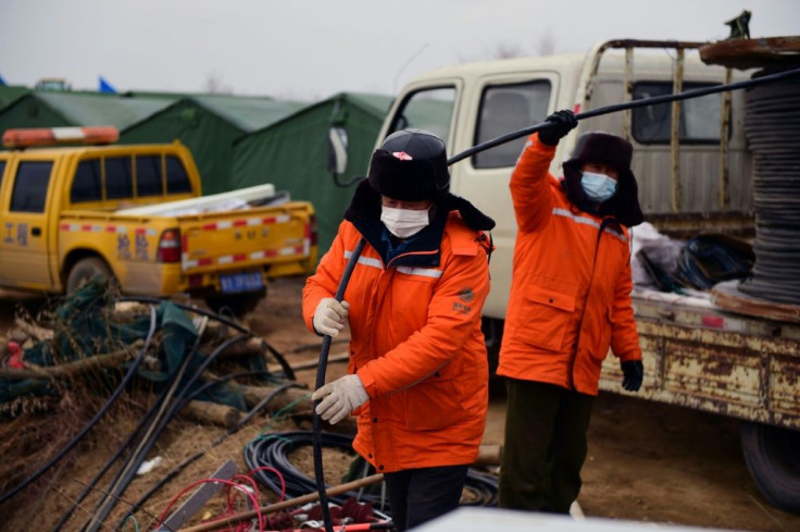 Twenty-two workers have been entombed underground at the Hushan mine near Qixia city in east China's Shandong province since a January 10 explosion