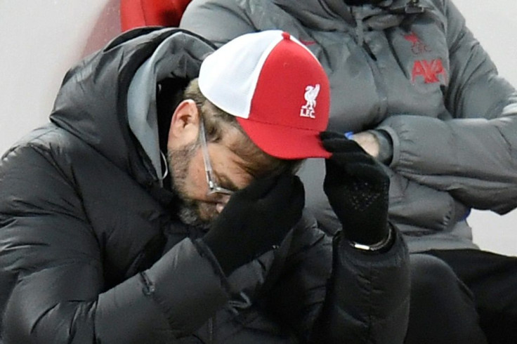 Low five: Jurgen Klopp's Liverpool have not won for five consecutive Premier League games