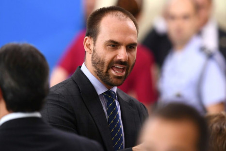 Brazilian president Jair Bolsonaro's son Eduardo Bolsonaro "attacked the honor" of journalist Patricia Campos Mello, "questioning the seriousness of her journalism and of her employer," the highly respected daily Folha de S.Paulo, a court said