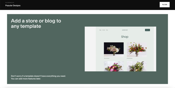 Squarespace Features