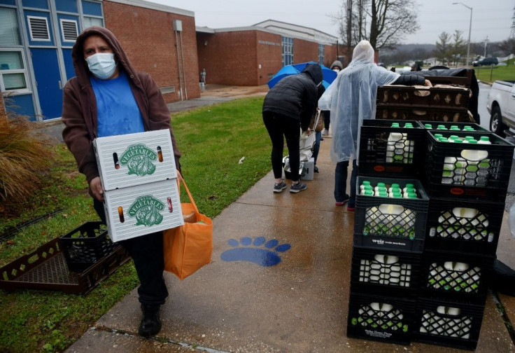 The United States has seen a sharp rise in hunger since the Covid-19 pandemic began, causing mass layoffs that left families struggling to pay the bills