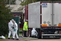 The lifeless bodies of the migrants were discovered inside the sealed unit at a port near London in October, 2019