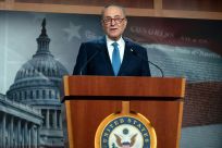 New US Senate Minority Leader Chuck Schumer comes to the job facing a series of political crises, including the impeachment trial of former president Donald Trump and an impasse over power-sharing in an evenly divided US Senate