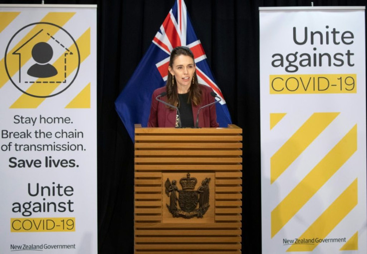 New Zealand's Prime Minister Jacinda Ardern won praise for her halding of the coronavirus epidemic
