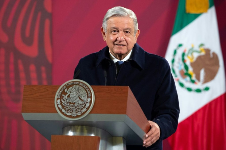 Mexican president Andres Manuel Lopez Obrador, who says he has Covid-19, is rarely seen wearing a mask in public