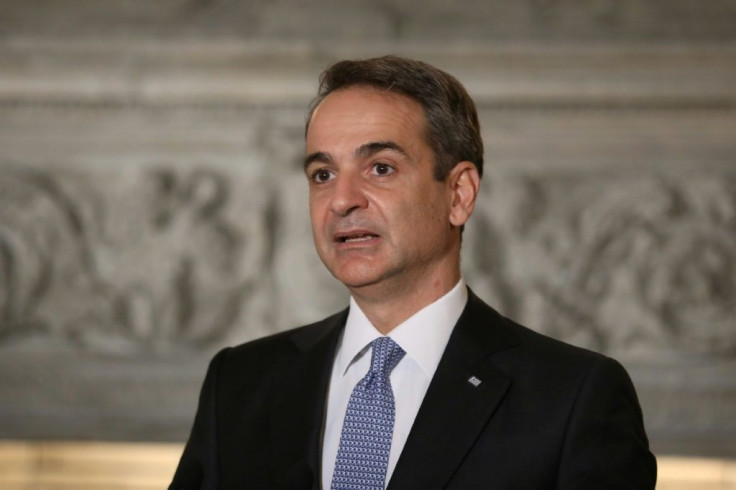 Greek Prime Minister Kyriakos Mitsotakis says Athens enters the exploratory talks 'with optimism and hope'