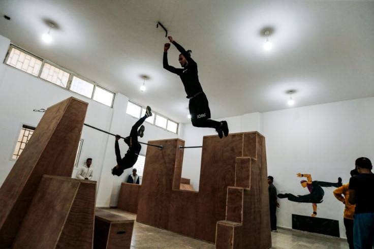 Young people in the Gaza Strip have been practising parkour for years; bounding from ruin to ruin in an enclave pockmarked by three wars between Israel and the armed Islamist movement Hamas