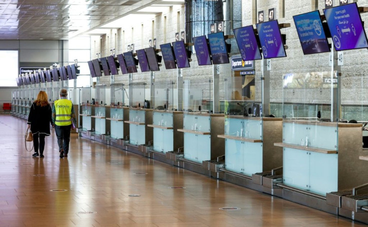 Airports are empty as borders are being clamped shut with countries racing to get a grip on mushrooming coronavirus infections