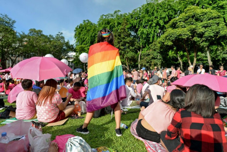 An archaic law bans sex between men in Singapore