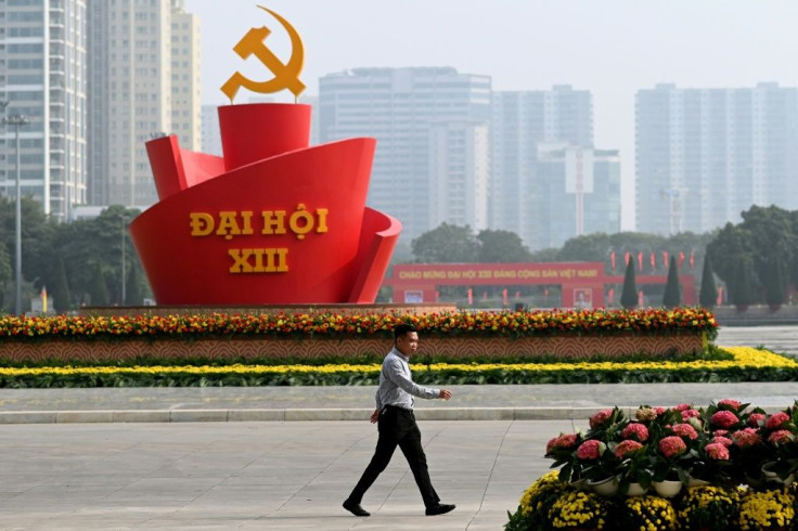 Hanoi is bedecked with publicity for the Communist Party of Vietnam's 13th National Congress