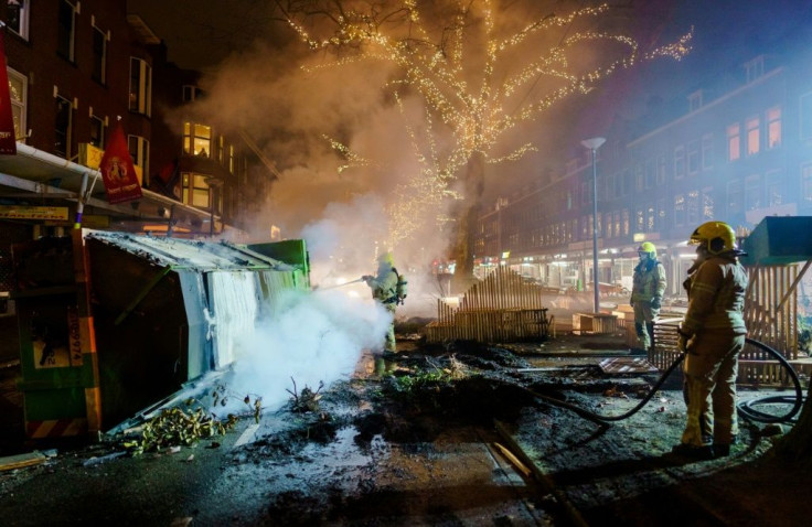 Dutch Prime Minister Mark Rutte has condemned the rioting as 'criminal'