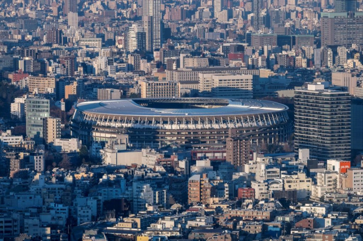 Japan's National Stadium, main venue for the Tokyo Olympic and Paralympic Games -- Florida has offered to host the games if Tokyo backs out because of coronavirus fears