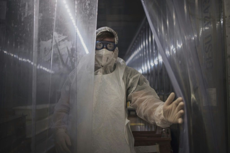 Shipping containers have been brought in to handle an influx of Covid-19 corpses in hard-hit South Africa