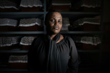 Albertine Mukakamanzi last saw her mother kneeling in prayer as men with machetes closed in