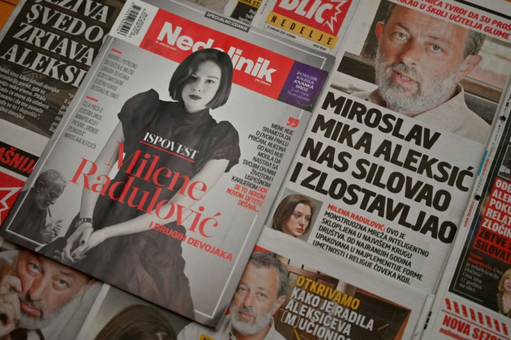 Actress Milena Radulovic has accused a famous Belgrade theatre teacher of raping her and abusing other students