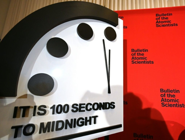 The 'Doomsday Clock' will remain at 100 seconds to midnight, the Bulletin of the Atomic Scientists said, amid the threats from Covid-19, nuclear war and climate change