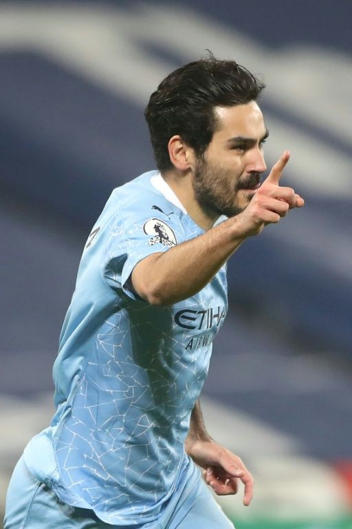 Manchester City midfielder Ilkay Gundogan has scored seven Premier League goals in the 2020/21 season