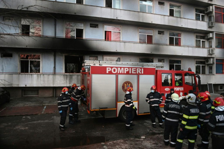 The fire broke out on the ground floor