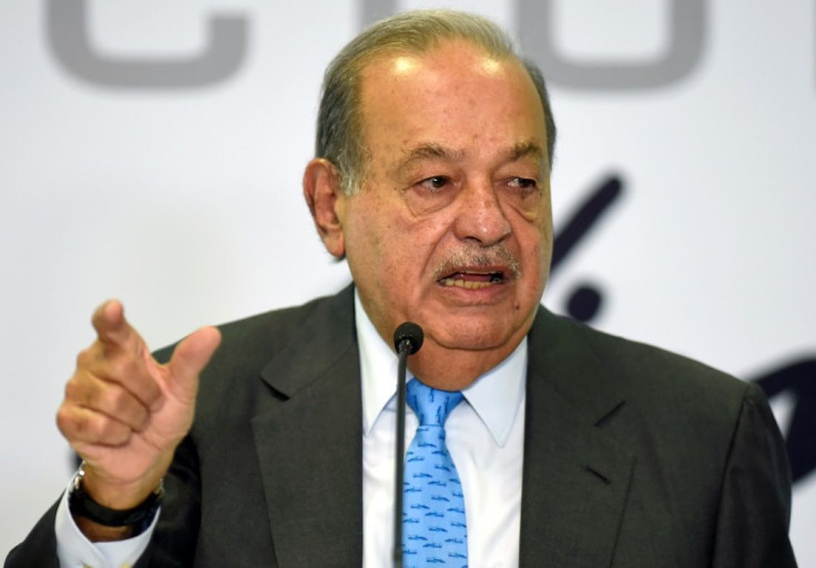 Carlos Slim and his family, who control mobile telecom giant America Movil, are worth an estimated $58.5 billion