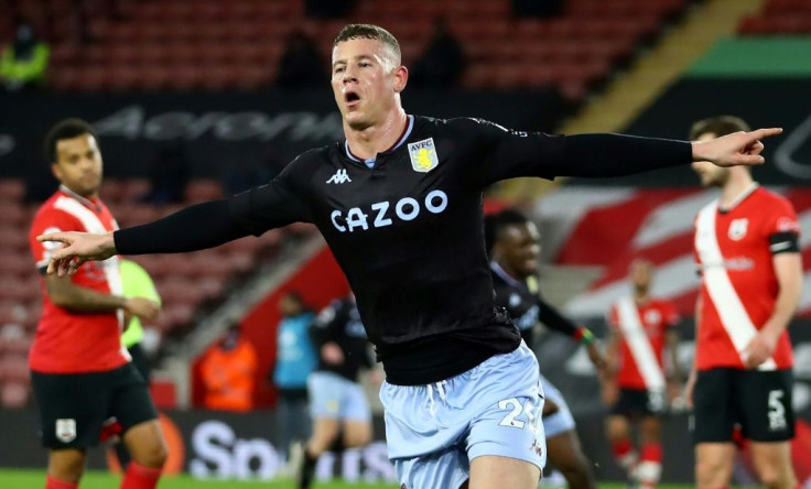 Bark and bite: Ross Barkley (centre) scored Aston Villa's winner at Southampton