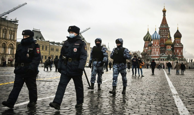 Police in Moscow announced the closure of seven metro stations and said movement of pedestrians would be limited in the city centre