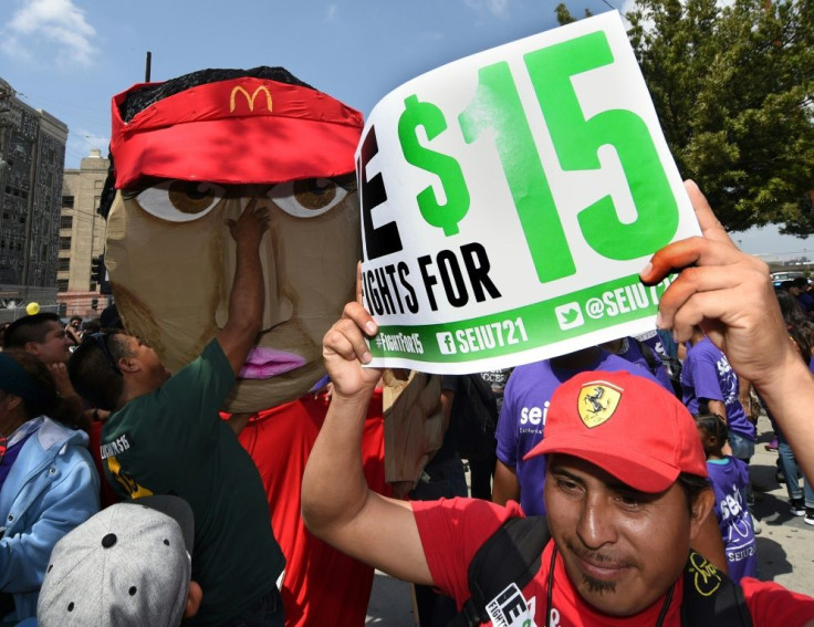 A growing number of states and cities have already enacted a wage hike at the urging of the "Fight for $15" movement launched by fast-food workers in the early 2010s