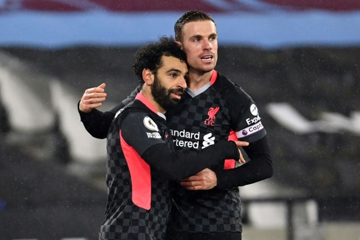 Mohamed Salah scored twice for Liverpool against West Ham