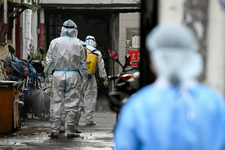 Activity in China's economy showed signs of slowing in January as a spike in virus cases forced authorities to reimpose containment measures in parts of the country