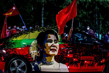 Suu Kyi remains immensely popular in Myanmar and is referred to affectionately as "Mother Suu" by supporters