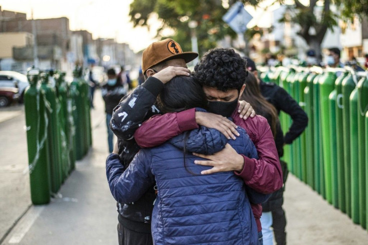 The second wave of Covid-19 has seen oxygen supplies run low in several South American countries, and many Peruvian families say their loved ones died because they could not get any