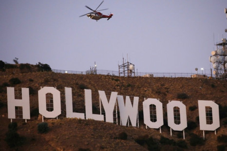 Pranksters changed the iconic Hollywood sign to read "Hollyboob"