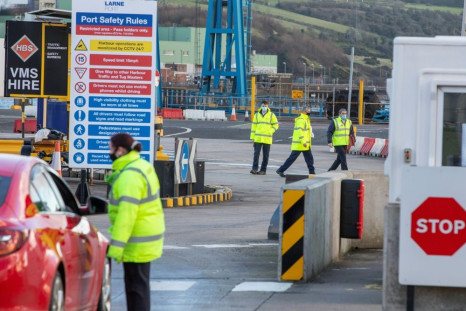 NorthernÂ Ireland'sÂ Department of Agriculture, Environment and Rural Affairs (Daera) said that regulatory animal-based food checks were dropped at Belfast and Larne ports "in the interests of the wellbeing of staff"