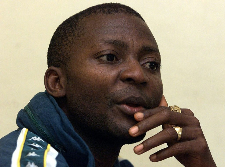Gibril Massaquoi, pictured here in 2001, is accused of murder, aggravated war crimes and aggravated crimes against humanity during Liberia's civil war