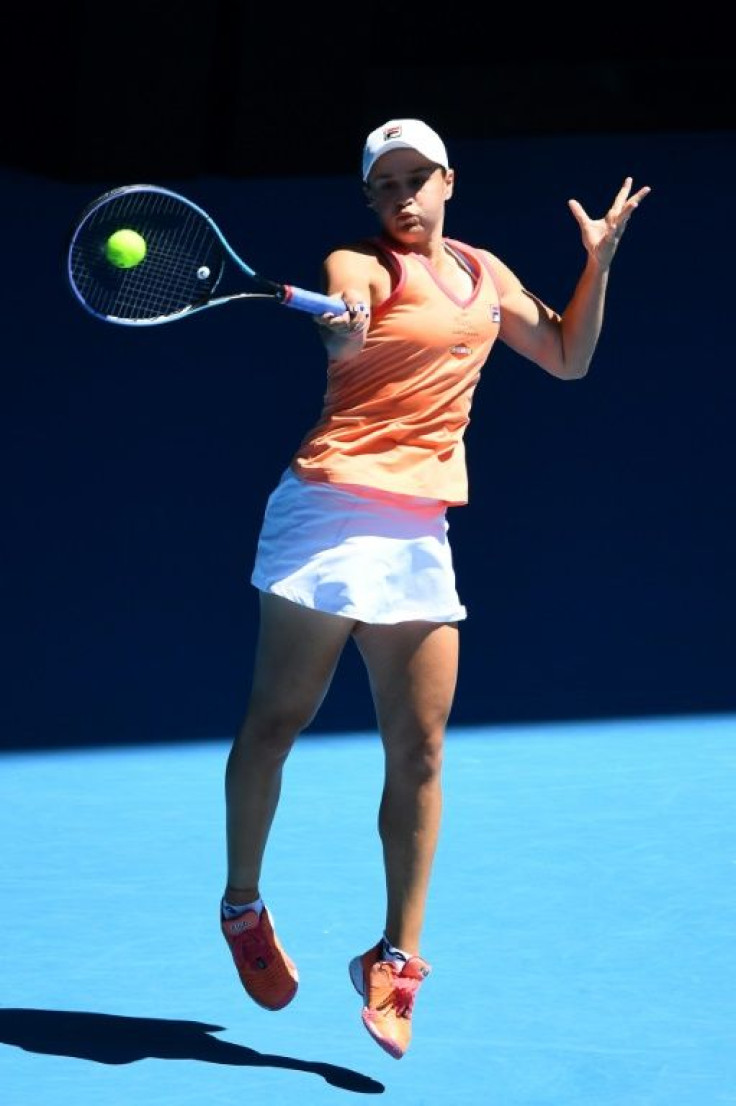 World number one Ashleigh Barty was taken to three sets in the Yarra Valley Classic