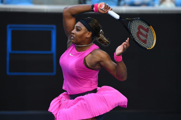 Serena Williams won in straight sets on Wednesday