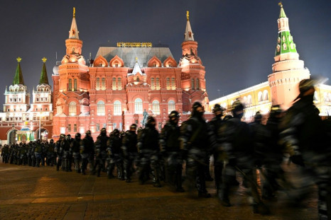 The Kremlin said the "unauthorised rallies" justified "the tough actions of the police"