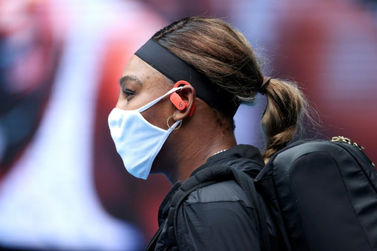 Players, including Serena Williams, have been wearing masks in Australia