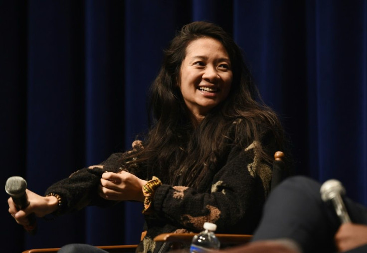 "Nomadland" director Chloe Zhao became the first Asian female nominated in the Globes category of best director